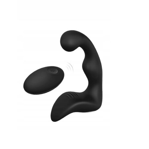 Masażer prostaty czarny na pilota Bootyful