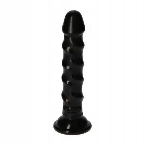 Dildo czarne Ugo Black z przyssawką