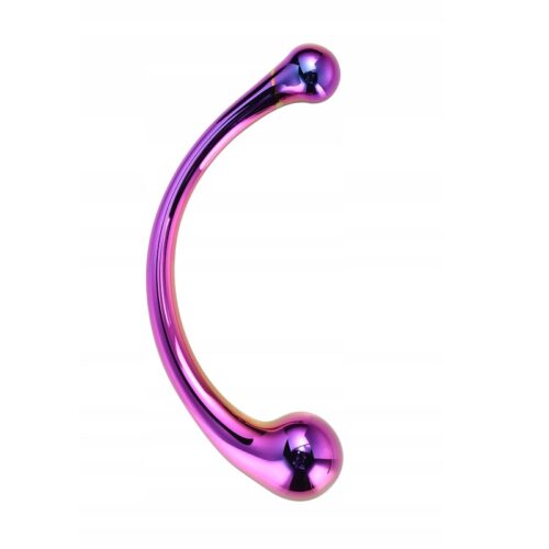 Dwustronne szklane dildo do stymulacji punktu G Curved Wand