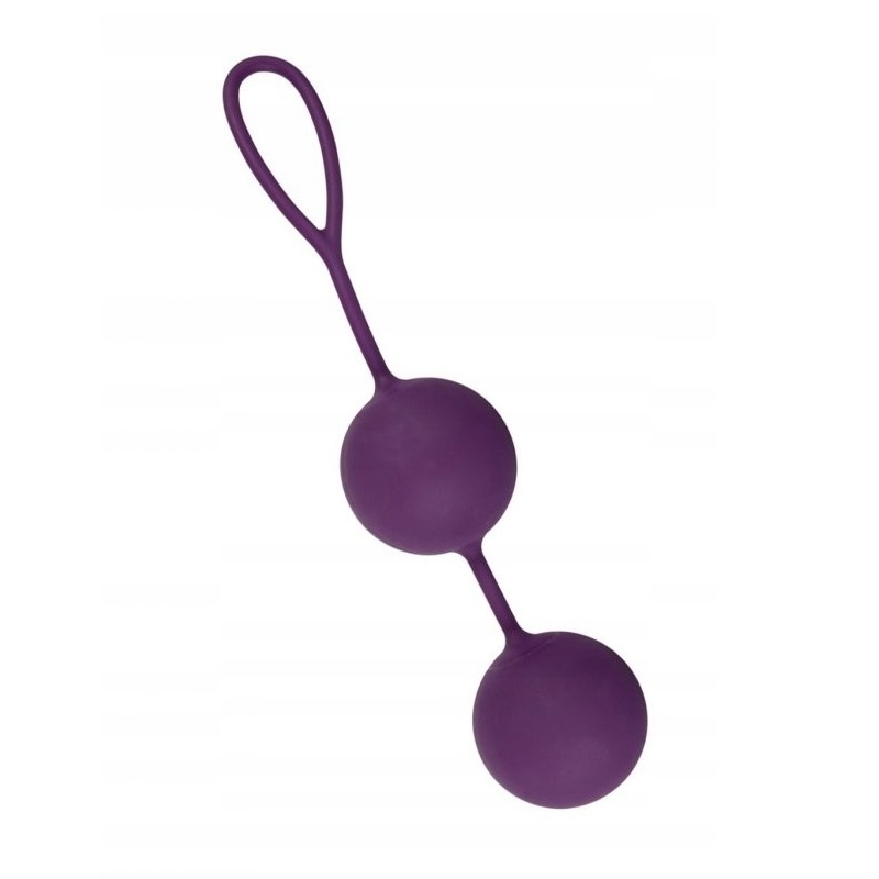 Dwie duże kulki gejszy silikonowe Sweet Smile XXL