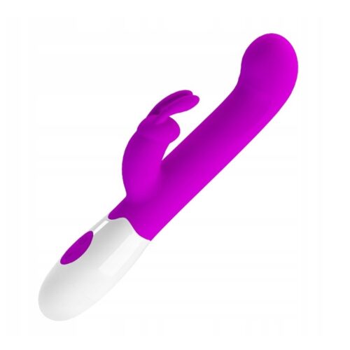 Klasyczny wibrator z króliczkiem na baterie Centaur